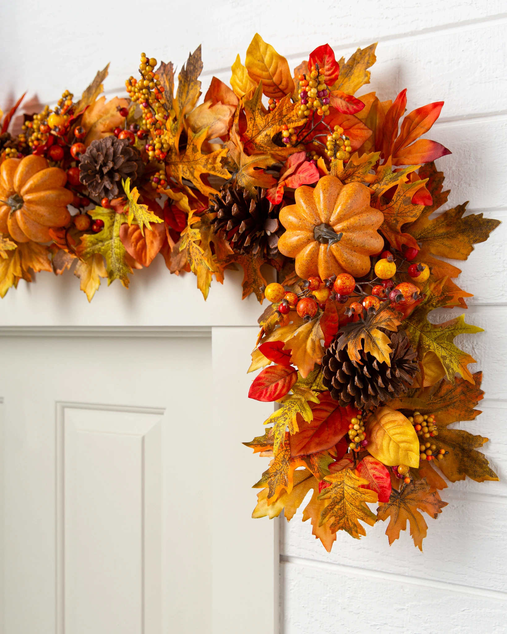 Outdoor Autumn Traditions Wreath