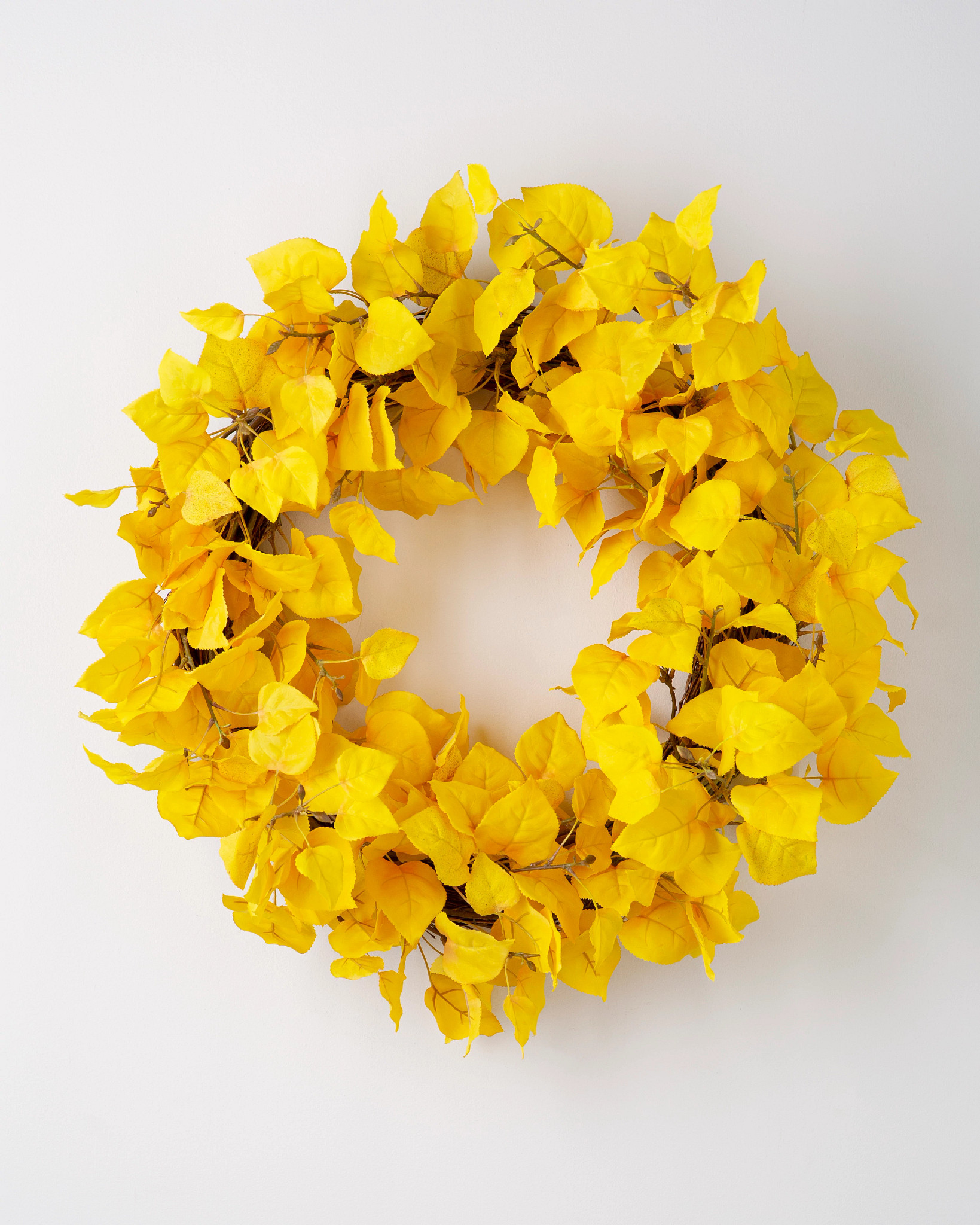 Golden Aspen Wreath